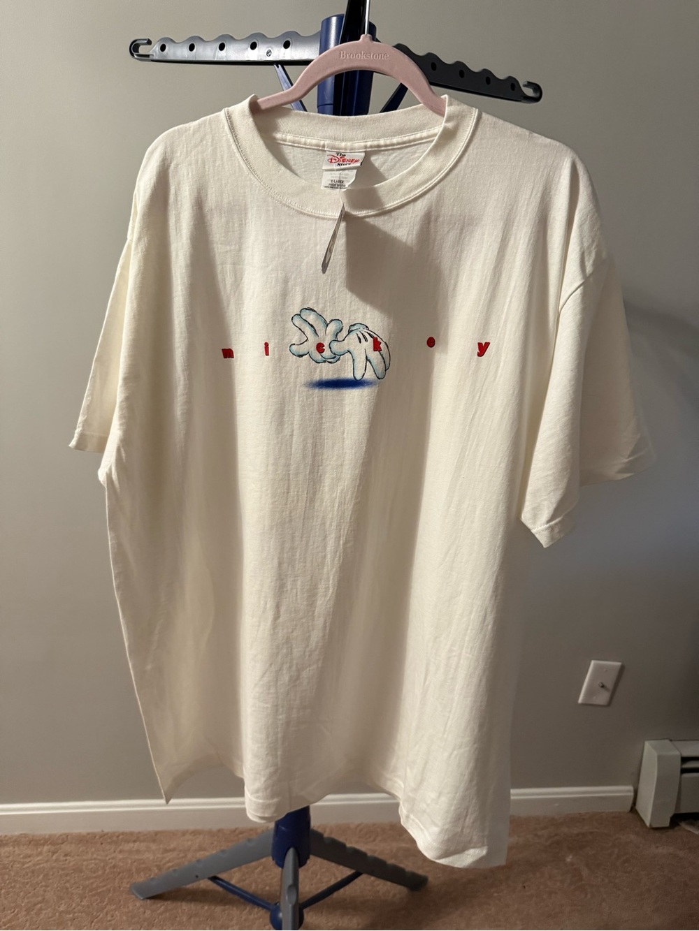 NWT The Disney Store | Vintage Mickey Mouse Hands Long Sleeve Shirt | Size XL